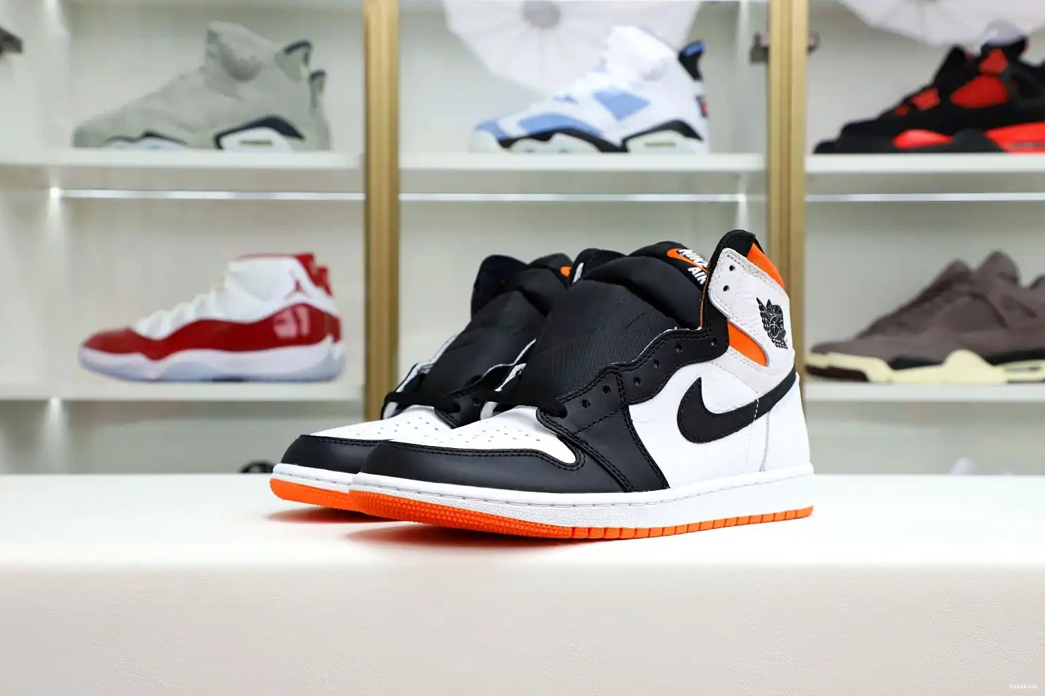 Retro Kimikick High OG Electro Air Jordan Orange' 1 0612